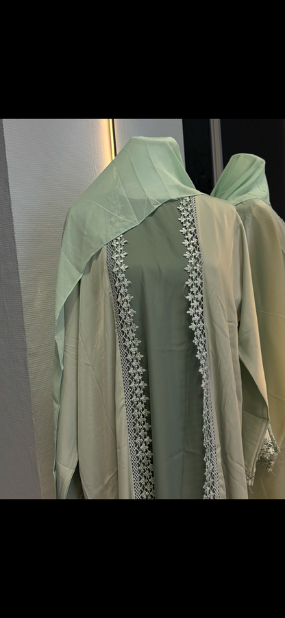 Abaya with inner dress