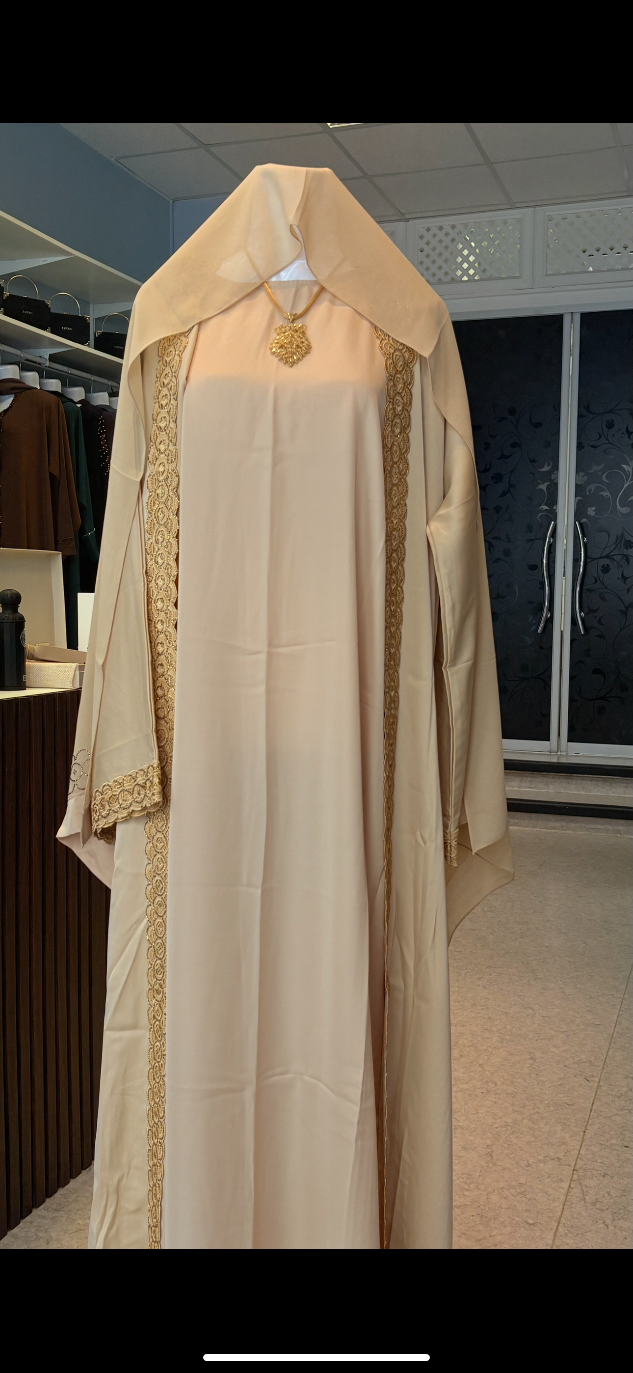 Abaya with inner dress