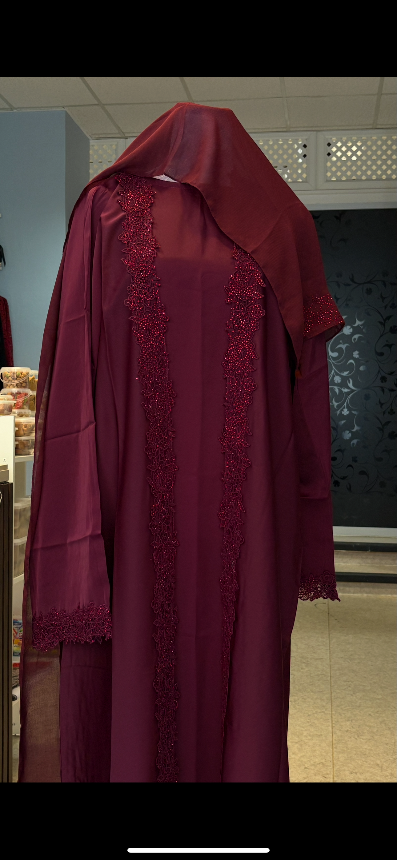 Abaya with inner dress