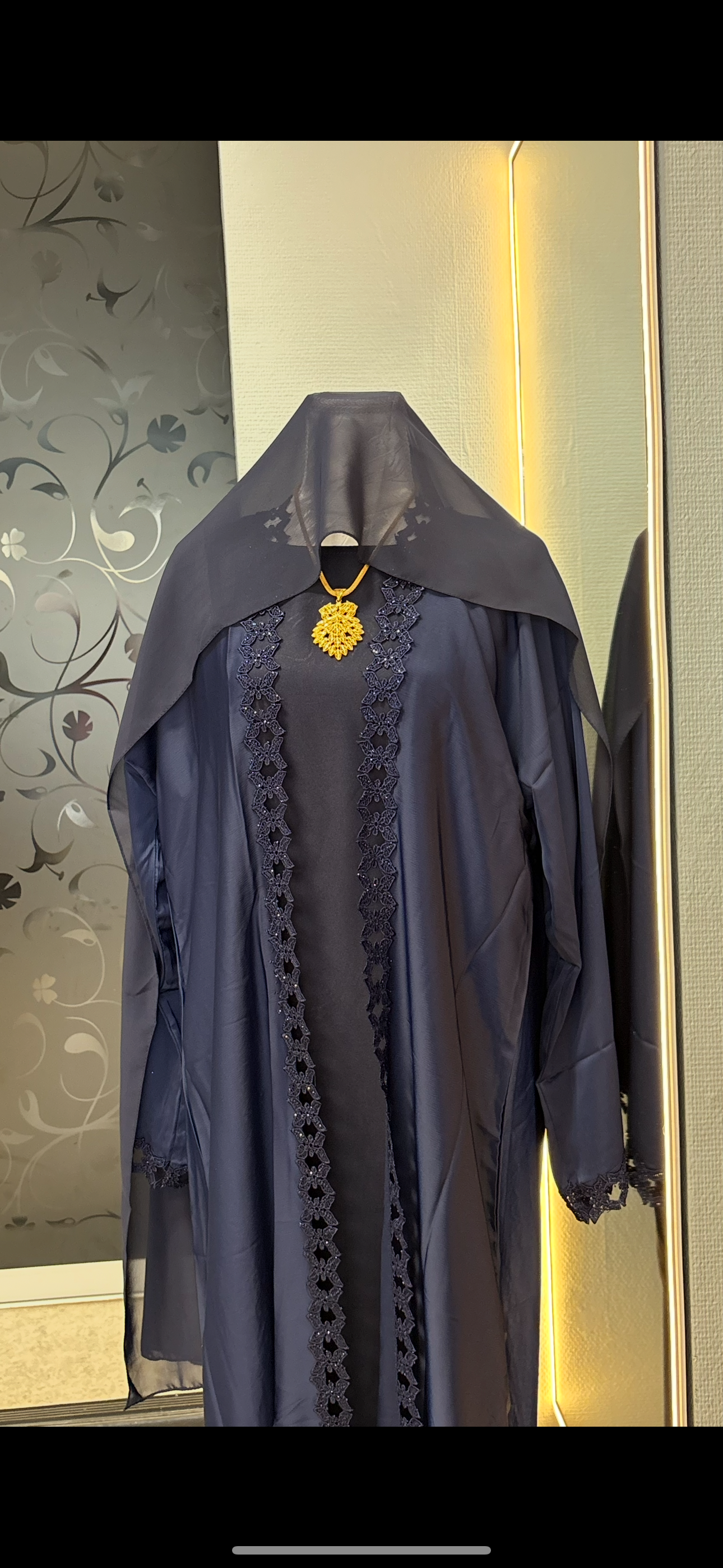Abaya with inner dress