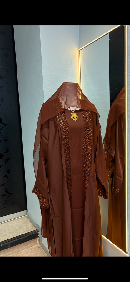 Abaya with inner dress