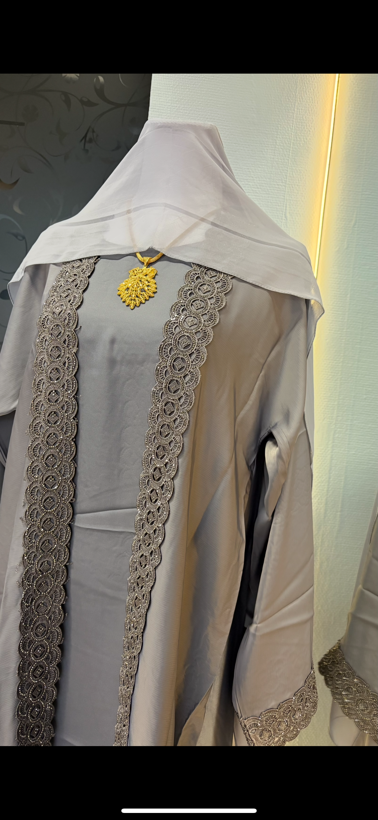 Abaya with inner dress