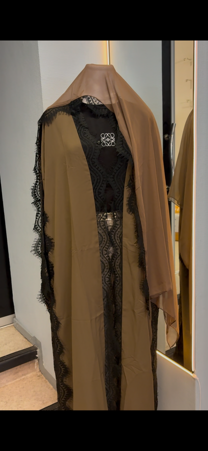 lace abaya