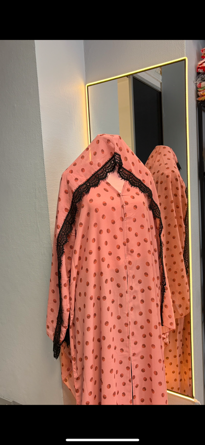 polka dot  New trendy abayas