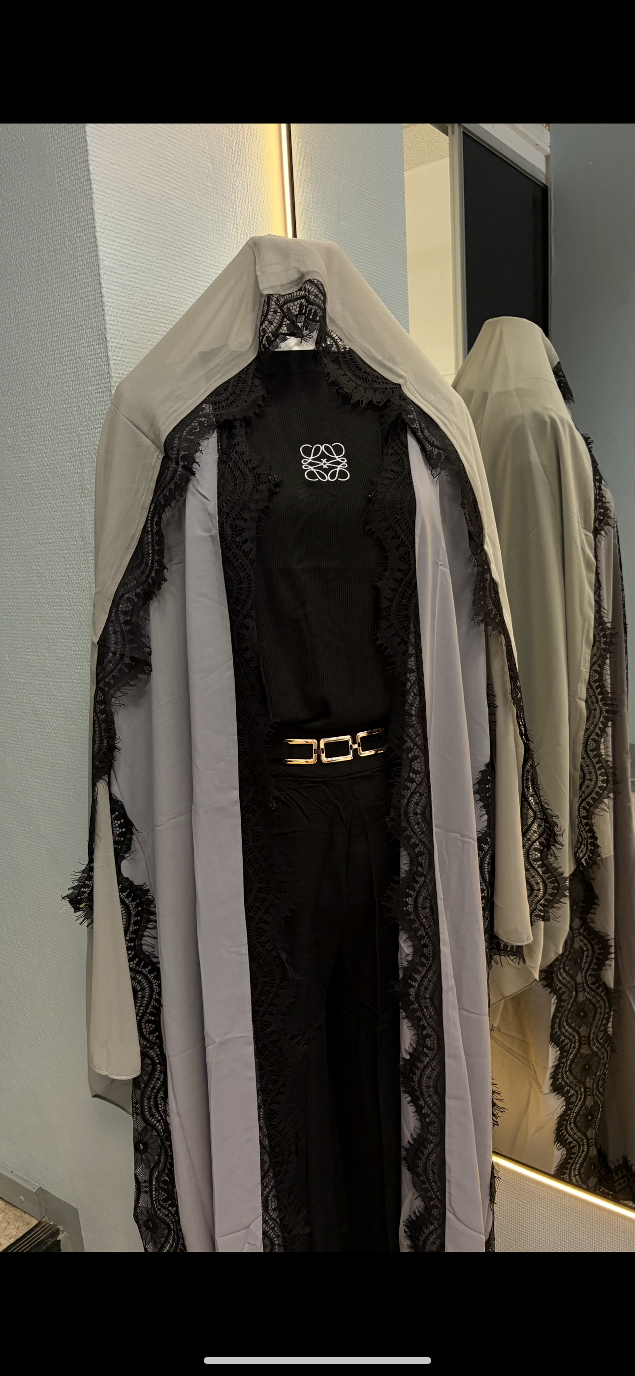 lace abaya