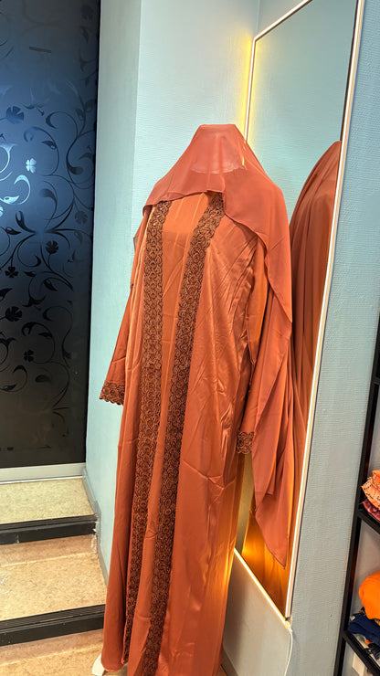 Abaya with inner dress